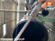ASTM A106/A53/API 5L PSL1 GR. Bの炭素鋼の継ぎ目が無い管の黒によって油をさされる表面