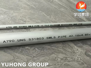 ASTM A790 S31803の極度の二重ステンレス鋼SMLSの管の高い耐食性