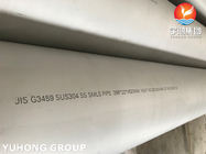 JIS G3457 SUS304のステンレス鋼の継ぎ目が無い管の厚い壁厚さ