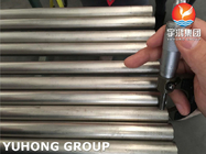 ASME SB338 GR7 UNS R52400のチタニウムの合金鋼の継ぎ目が無い管のコンデンサーの塗布