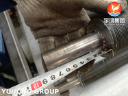 熱交換器のためのASME SB163 Monel400/2.4360のニッケルの銅の合金鋼のひれ付き管