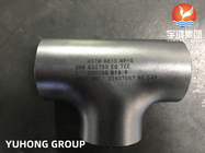 ASTM A815 WP-S S32750 デュプレックス鋼管フィッティング ティーオイルガスを削減する