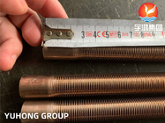 ASTM B111 UNS C70600 CuNi 90/10の銅のニッケル合金の低いFinned管