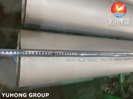 ASTM A312 TP316Ti (UNS S31635) ステンレス鋼のシームレスパイプ 石油化学用