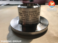 ASTM B564 UNS N04400 EN 1092-1 型 ニッケル合金 溶接リング ネックフレンズ