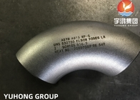 水処理 ASTM A815 WP-S S32750, S32760 ステンレス鋼のフィッティング バットウェルド 90° LR肘