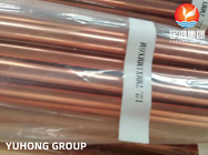 ASTM B111/ASME SB111 UNS C12200 の銅のニッケル合金の継ぎ目が無い管のコンデンサーの管