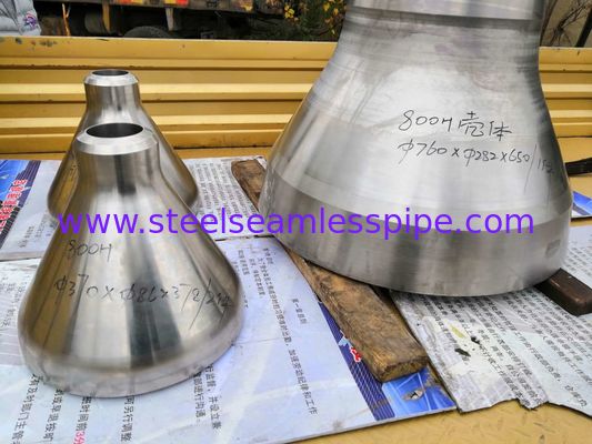 ASTM B366の肘の鋼管の付属品/ステンレス鋼のバット溶接管継手