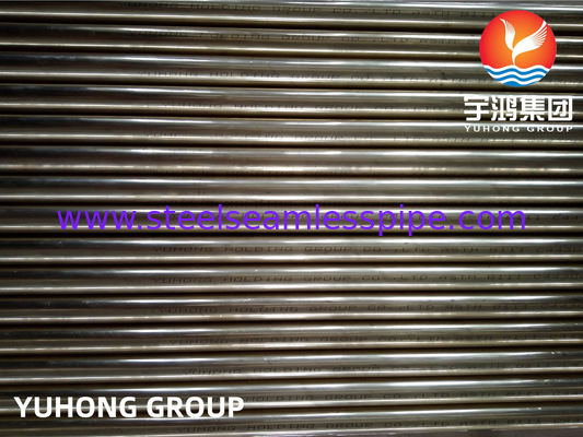 真鍮の合金の継ぎ目が無い管、コンデンサーおよび冷却の適用のためのASTM B111 C44300/CuZn28Sn1/CZ111、