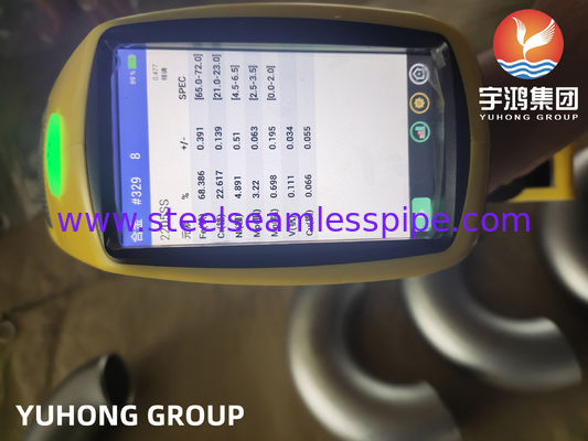 継ぎ目が無い/溶接される複式アパートの鋼鉄バット溶接付属品ASTM A815 WP31803/WPS32205