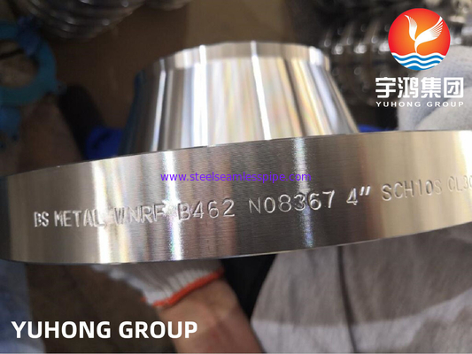 ASTM B462 合金Al6XN,UNS N08367 WNRF 石油とガス用ニッケル合金鋼フラング CL3000