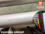ASTM A312 TP304Hのステンレス鋼の継ぎ目が無い管の冷間圧延された高温塗布