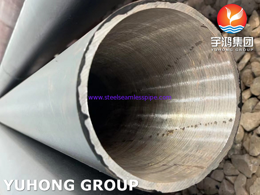 ASTM A335 P9 熱交換器用高温合金鋼管 黒色塗装