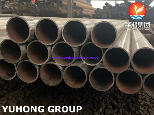 ASTM A335 P9 熱交換器用高温合金鋼管 黒色塗装
