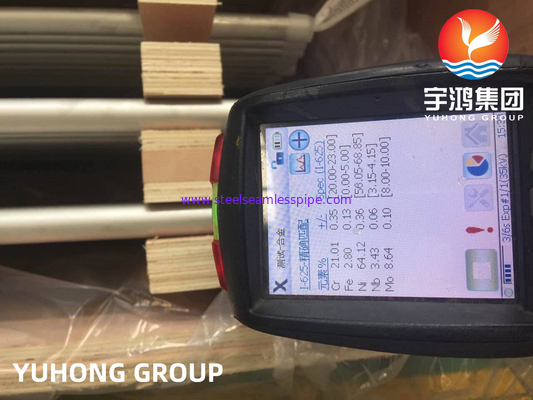 ASME SB444 インコネル 625 / UNS N06625 ニッケル合金鋼Uベンドシームレスチューブ