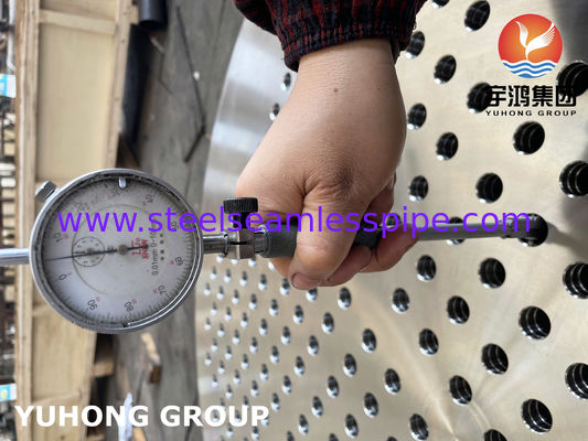 ASTM A182 F316L シェルとチューブ熱交換器用不?? 鋼管シート