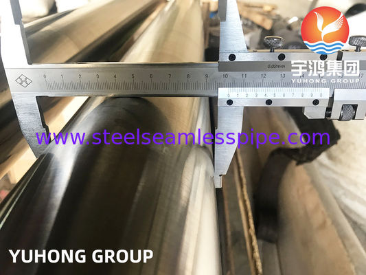 ASTM B729 合金 20 / UNS NO8020 ハステロイ シームレス パイプ 100% UT