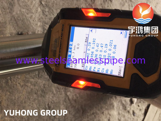 ASTM B729 合金 20 / UNS NO8020 ハステロイ シームレス パイプ 100% UT