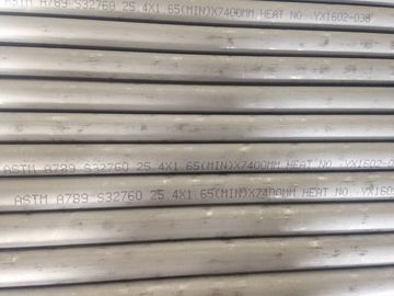 ASTM A789 S32760の極度の複式アパートのステンレス鋼の継ぎ目が無い管