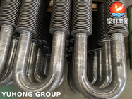 ステンレス鋼のFinned管配管システムのための継ぎ目が無いUのくねりの熱交換器の管