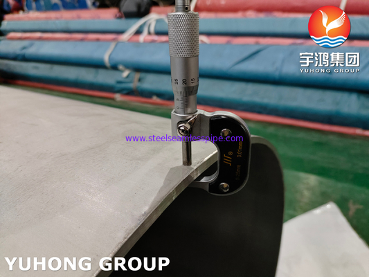 ASME SA312 TP317L 1.4438 高温サービス用の溶接管