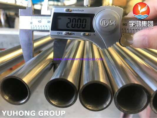 ASTM A269 TP316L,SUS316L,1.4404 BA ステンレス鋼のシームレスチューブ,熱交換器チューブ