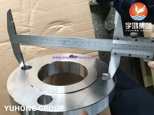 ASME A182 F304/f304L/F316 / F316L 鋼鉄のスライド ステンレス フランジ 溶接 ネック フランジ RF FF