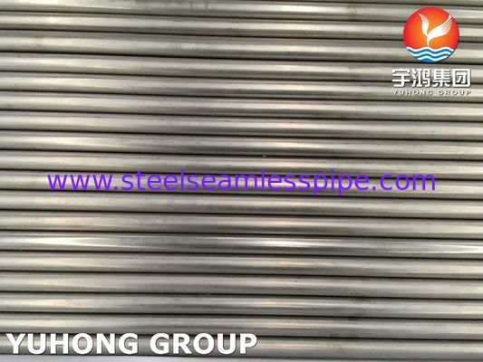 ASTM B338コンデンサーの熱交換器のためのGr7の継ぎ目が無く、溶接されたチタニウムの合金の管