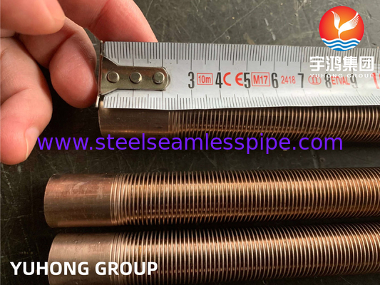 ASTM B111 UNS C70600 銅ニッケル合金管 低羽管管 交換器