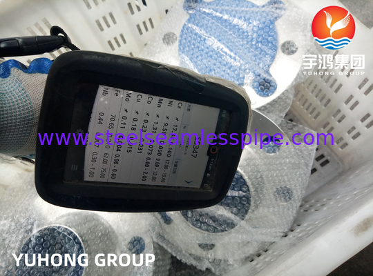 ASTM A182 F347, UNS S34700 ステンレス・スチール・ウェールド・ネック・フレンズ,上向き,ASME B16.5
