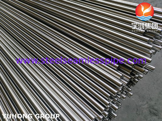 ASME SA213 ASTM A213 TP304 ステンレス鋼のシームレス熱交換管
