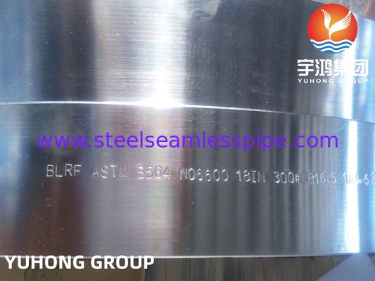 高温用途向け ASTM B564 アロイ600 ニッケル合金 レイズドフェイス（RF）ブラインドフランジ