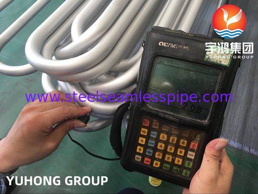 ASTM B444合金625 (UNS N06625) 熱交換器のためのシームレスUベンドチューブ