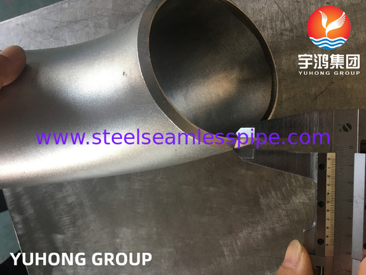 ASTM A403 / ASME SA403 WPS31254 ステンレス・スティール シームレス・フィッティング・エルボウ バットウェルデッド B16.9