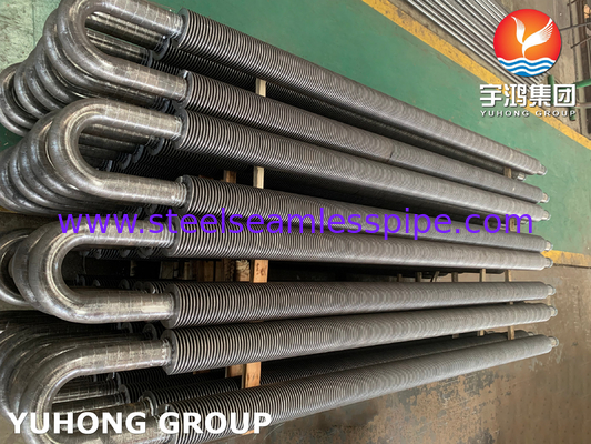 ASTM A106 Gr.B 高圧サービス用炭酸鋼HFW U Bend Finチューブ
