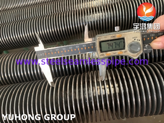 ASTM A106 Gr.B 高圧サービス用炭酸鋼HFW U Bend Finチューブ