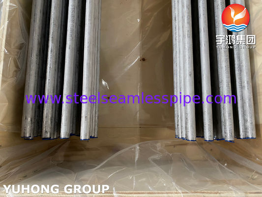 ASME SA789 S32205 二相ステンレス鋼シームレス熱交換器チューブ