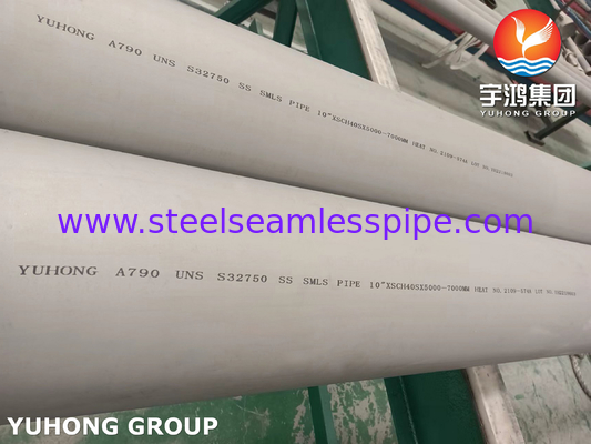 ASTM A790 S31803, S32750, S32205, S31254 産業用デュプレックス鋼管