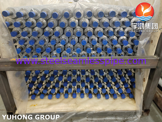 ASME SA179 熱交換器具用炭酸鋼で外押ししたフィニング管