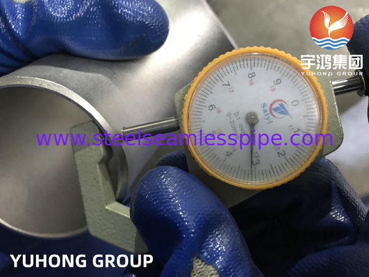 ASTM A815 WP-S UNS S32750 S32760 肘 90DEG LR 2' SCH10S ガスと石油パイプ,空気蒸気 石油ガス 水 B16.9