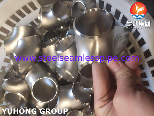 ASTM A815 WP-S UNS S32750 S32760 肘 90DEG LR 2' SCH10S ガスと石油パイプ,空気蒸気 石油ガス 水 B16.9