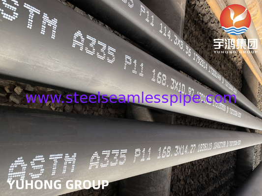 合金鋼シームレスパイプ ASTM A335, ASME SA335 P5 P9 P11 P12 P22 P91 P92 発電所のエネルギー,流体ボイラー,熱力