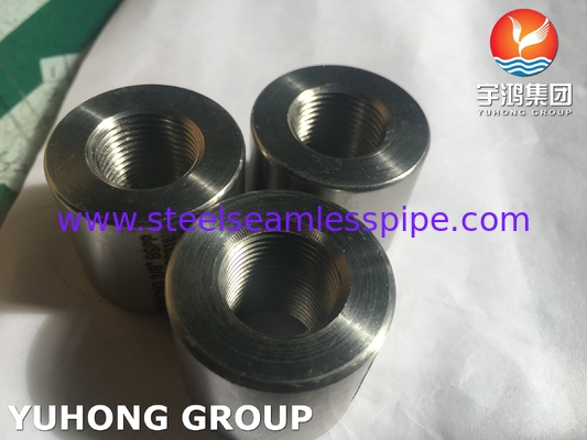ASTM A182 F316L ステンレス鋼製鋳造パイプフィッティング,BSPPスレッド式コップリング 3000LBS
