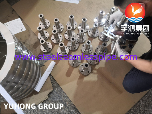 ASME SB564 Monel 400 (UNS N04400, 2.4360) ニッケル合金 長溶接首フレンズ