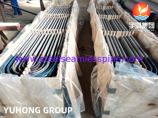 SA213 TP316L (UNS S31603, 1.4404) 熱交換器用Uベンド管、固溶化処理、酸洗・不動態化処理済み