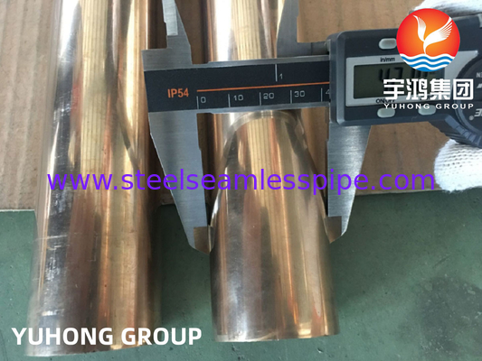 ASTM B466, ASME SB466 C70600 交換器用銅ニッケルシームレスパイプ