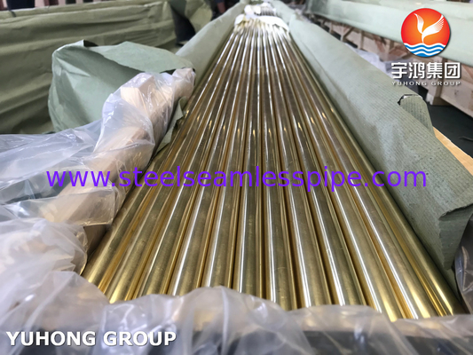 ASTM B111 C44300 熱交換器用銅合金無縫管