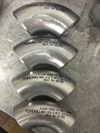 バット溶接付属品、ASTM A815 WP31803/WPS32750/S32760は90度、LR 1つを、2&quot;、3&quot;、4&quot; 6&quot; SCH40 BW B16.9肘で突きます