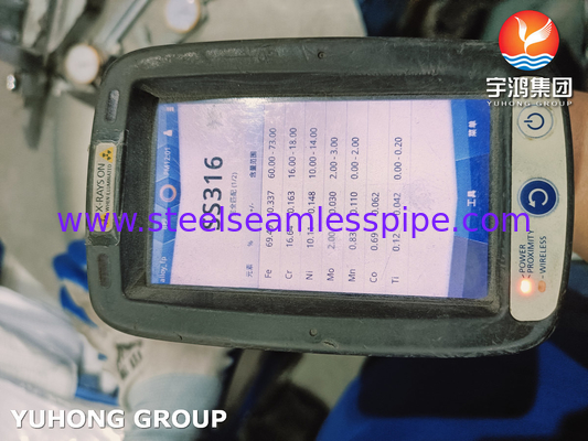 EN10253-4 1.4404 WP316L 水処理装置用,レンダースチールのパイプフィッティング