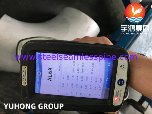 AL6X ASTM B366 攻撃的な環境と高温のための合金鋼のフィッティング